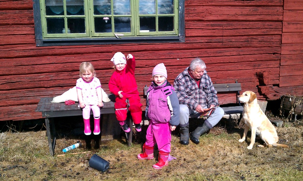 IMAG0072.jpg - Mys i vårsolen hemma hos farfar