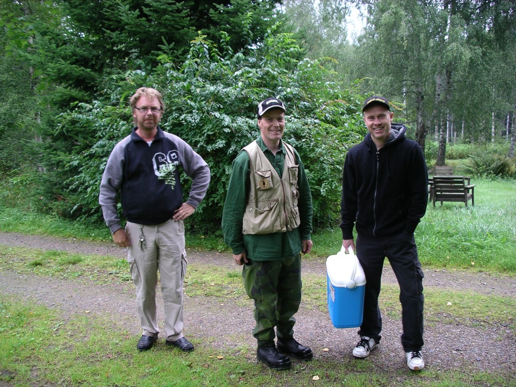 IMGP1564.JPG - Storfiskarna från vänster; Sven-Åke, Ronny och Stefan