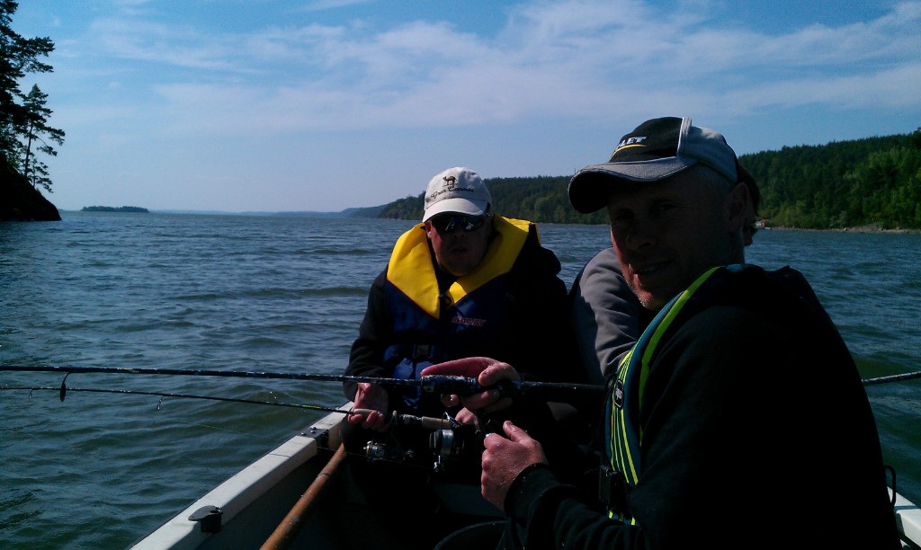 IMAG0449.jpg - Vi åkte på tips till ett annat ställe och där fick vi napp