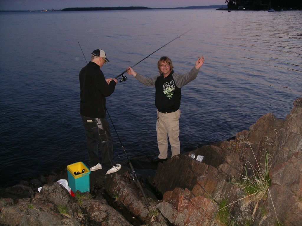 IMGP1616.JPG - Så här stor var strömmingen visa Svenne