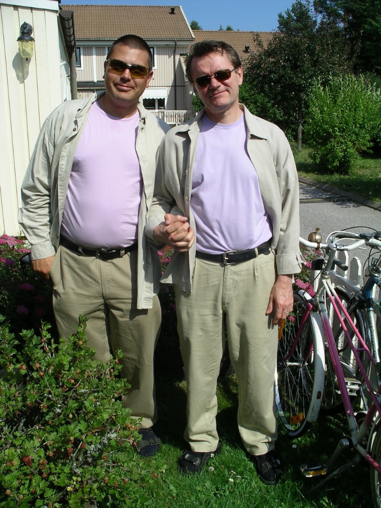 IMGP1371.JPG - Trollkarlstvillingarna Chris och Ismo.