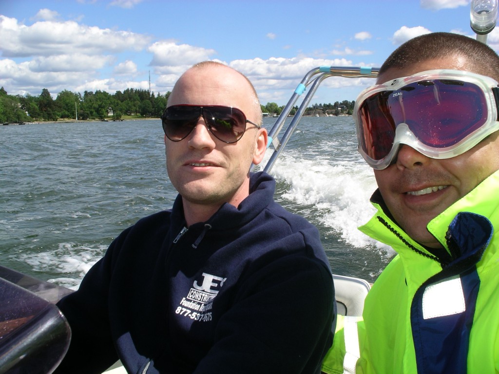 IMGP9098.JPG - Christian Gerdes och jag i Stockholms skärgård.