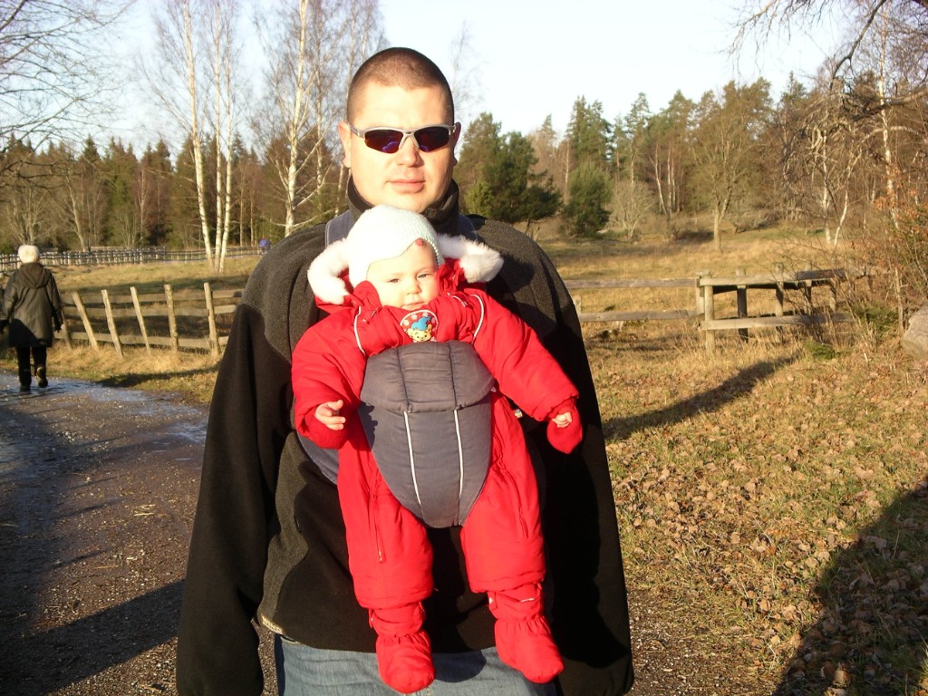 IMGP8291.JPG - Chris och Agnes Julafton 2006.