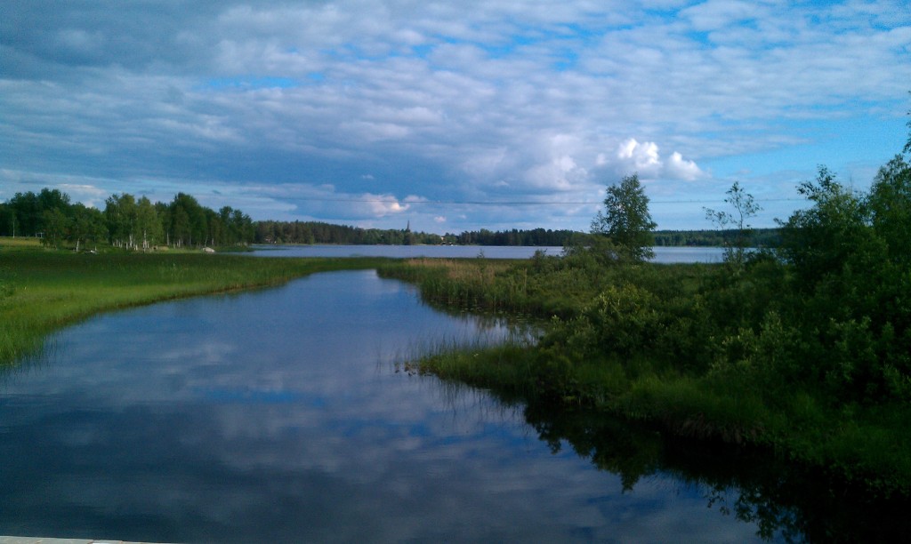 IMAG0597.jpg - Ån mellan sjön Kalven och Noren