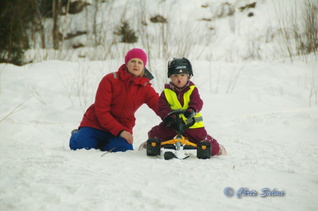 _DSC2995.JPG - Här kommer den lilla på ny och egen snowrace